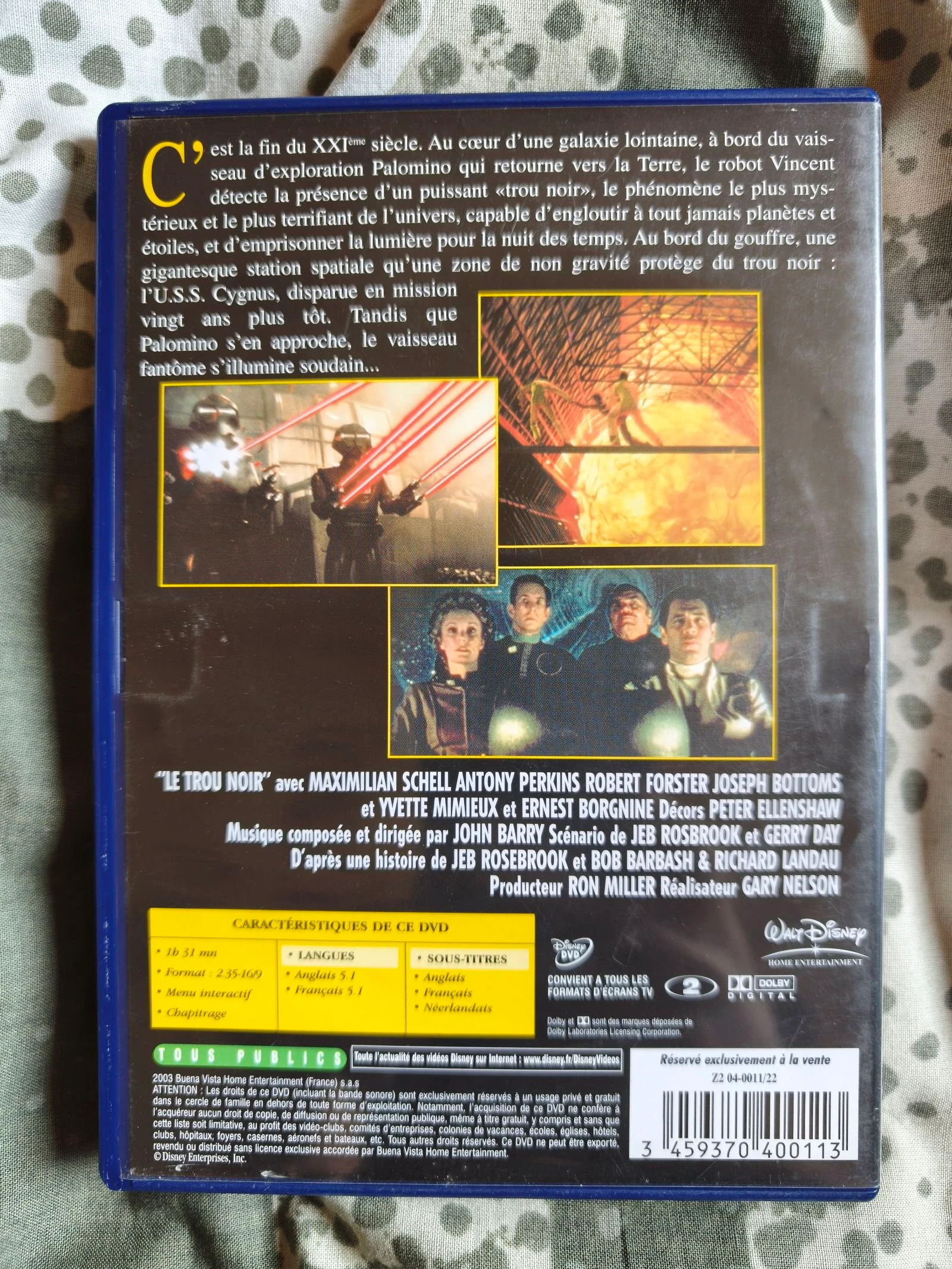 Het Zwarte Gat Dvd Disney – photo 2
